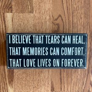 I Believe That... Sign - Primitives by Kathy